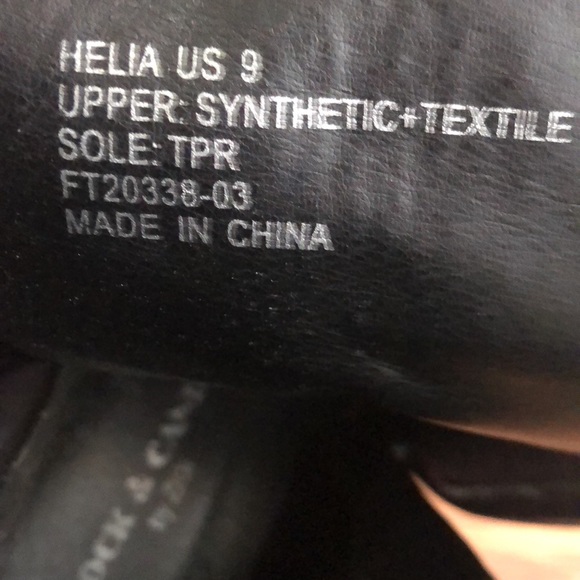 ROCK & CANDY black boots size 9 - Picture 5 of 6